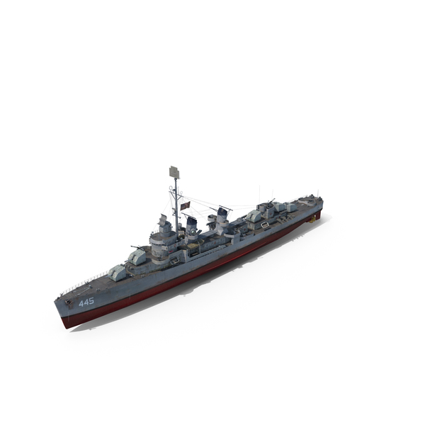 USS Fletcher Class Destroyer PNG Images & PSDs for Download ...