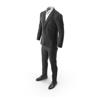 Men's Suit Black PNG & PSD Images