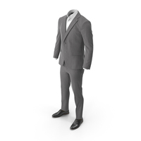 Men's Suit Grey PNG & PSD Images