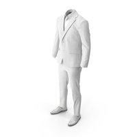 Men's Suit White PNG & PSD Images
