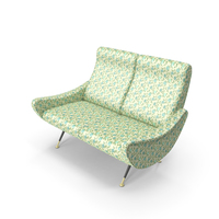 Sixties Sofa PNG & PSD Images