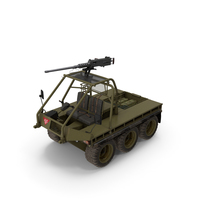 陆军ATTP 6X6带机枪PNG和PSD图像