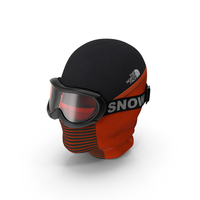 Balaclava Ski Face Mask with Goggles PNG & PSD Images