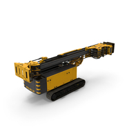 Bauer RG16T Pile Driver Folded PNG & PSD Images