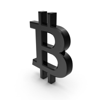Bitcoin Symbol Plastic PNG & PSD Images