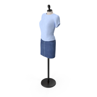 Showroom Dummy - Casual Dress PNG & PSD Images