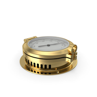 Brass Ship Barometer PNG & PSD Images
