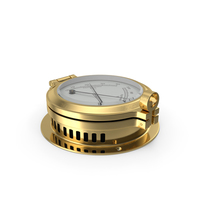 Brass Ships Termometer Hygrometer PNG & PSD Images