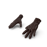 Brown Leather Gloves PNG & PSD Images