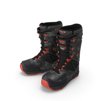 Camo Black Boots PNG & PSD Images