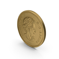 Canadian Dollar Coin Loonie PNG & PSD Images