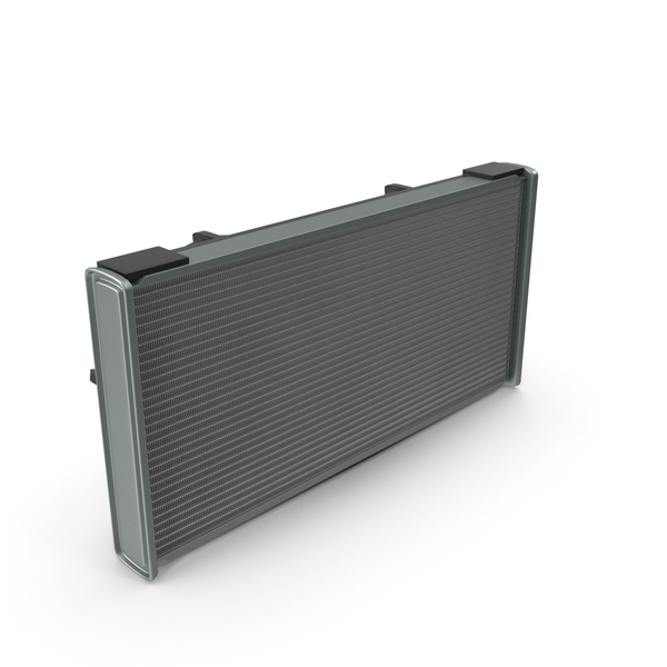 Car Radiator with Fan PNG & PSD Images