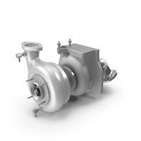 Car Turbo Turbine Turbocharger PNG & PSD Images