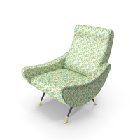 Sixties Armchair PNG & PSD Images