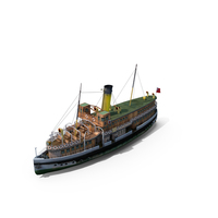 Steamboat PNG和PSD图像