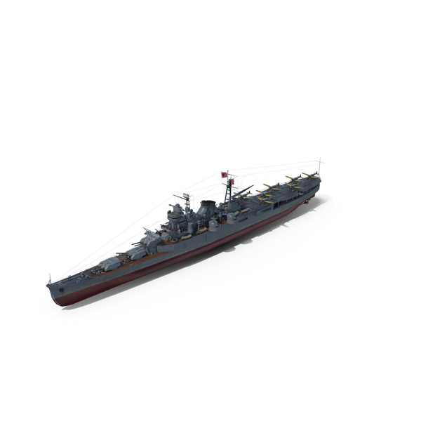 Japanese Aircraft Cruiser Mogami PNG & PSD Images