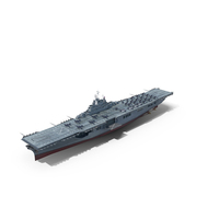 USS Bunker Hill (CV-17) 1943-1945 PNG & PSD Images