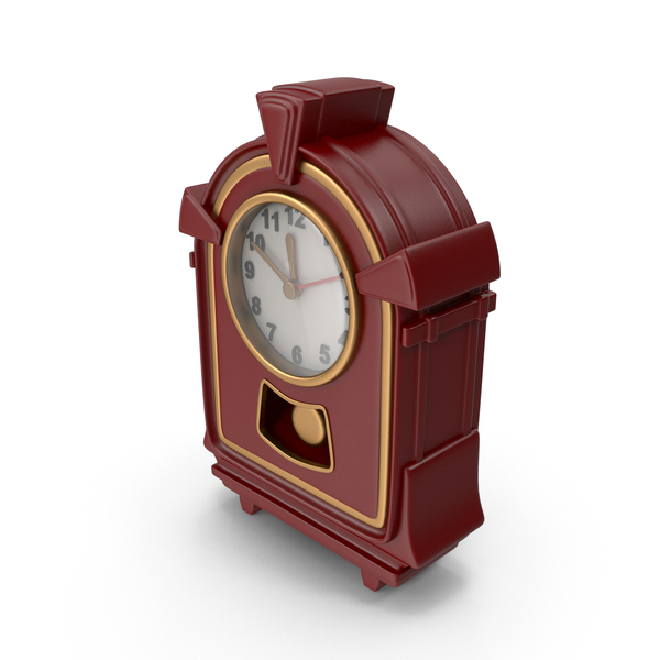 Wooden Table Clock PNG & PSD Images