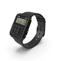Casio Data Bank Calculator Watch PNG & PSD Images
