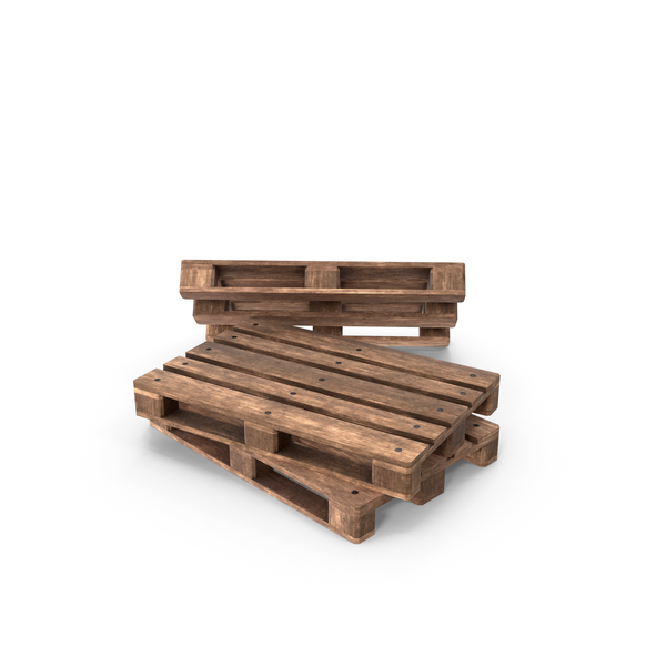 Wooden Pallets Three PNG & PSD Images