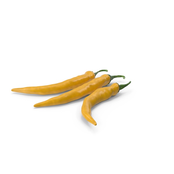Chili Pepper Yellow PNG & PSD Images