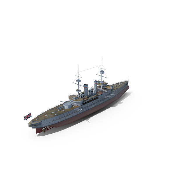 Dreadnought Battleship HMS Goliath 1898 World War 1 PNG & PSD Images