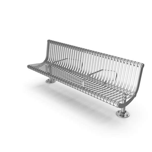 Chrome Coated Bench PNG & PSD Images