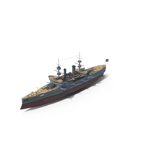 Dreadnought Battleship HMS Ocean PNG & PSD Images