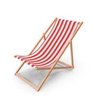 Classic Beach Folding Chair PNG & PSD Images