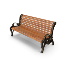 Classic Park Bench PNG & PSD Images
