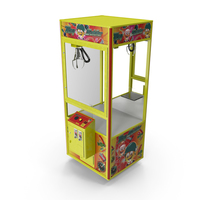 Claw Vending Machine Empty PNG & PSD Images