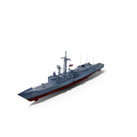 Frigate USS Kauffman FFG-59 PNG & PSD Images
