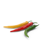 Colored Chili Pepper PNG & PSD Images