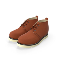 Chukka Work Boots PNG & PSD Images