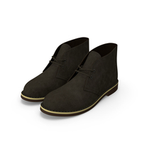Suede Chukka Boots PNG & PSD Images