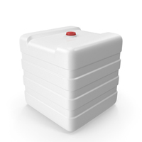 Plastic Water Tank White PNG & PSD Images