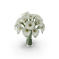 Calla Lily Bouquet PNG & PSD Images