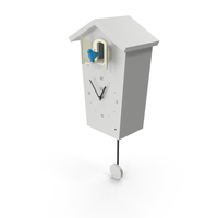 Cuckoo Clock White PNG & PSD Images