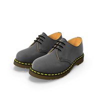 Leather Black Shoes PNG & PSD Images