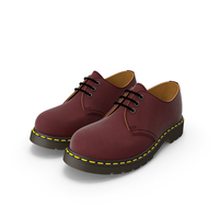 Leather Red Shoes PNG & PSD Images