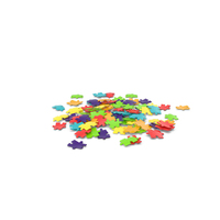 Different Colored Puzzle Pieces PNG & PSD Images