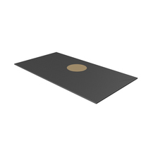 Black Envelope with Gold Sticker PNG & PSD Images