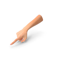 Female Arm Pointing. PNG & PSD Images