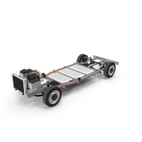 Electric Euro Van Chassis PNG & PSD Images