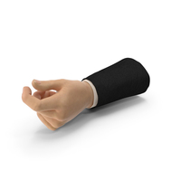 Suit Hand Thumb Object Hold Pose PNG & PSD Images