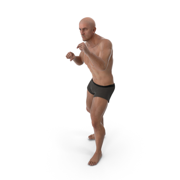 Athletic Man Boxing PNG & PSD Images