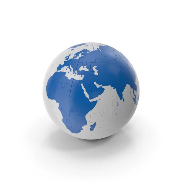 Earth Jigsaw Puzzle Globe PNG & PSD Images