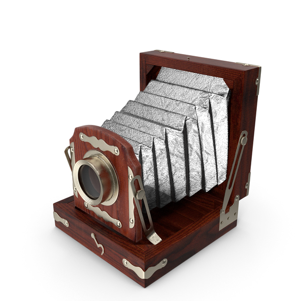 Antique Folding Camera PNG & PSD Images