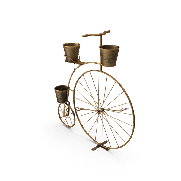 Bicycle Plant Stand PNG & PSD Images