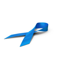 Blue Ribbon Awareness Symbol PNG & PSD Images